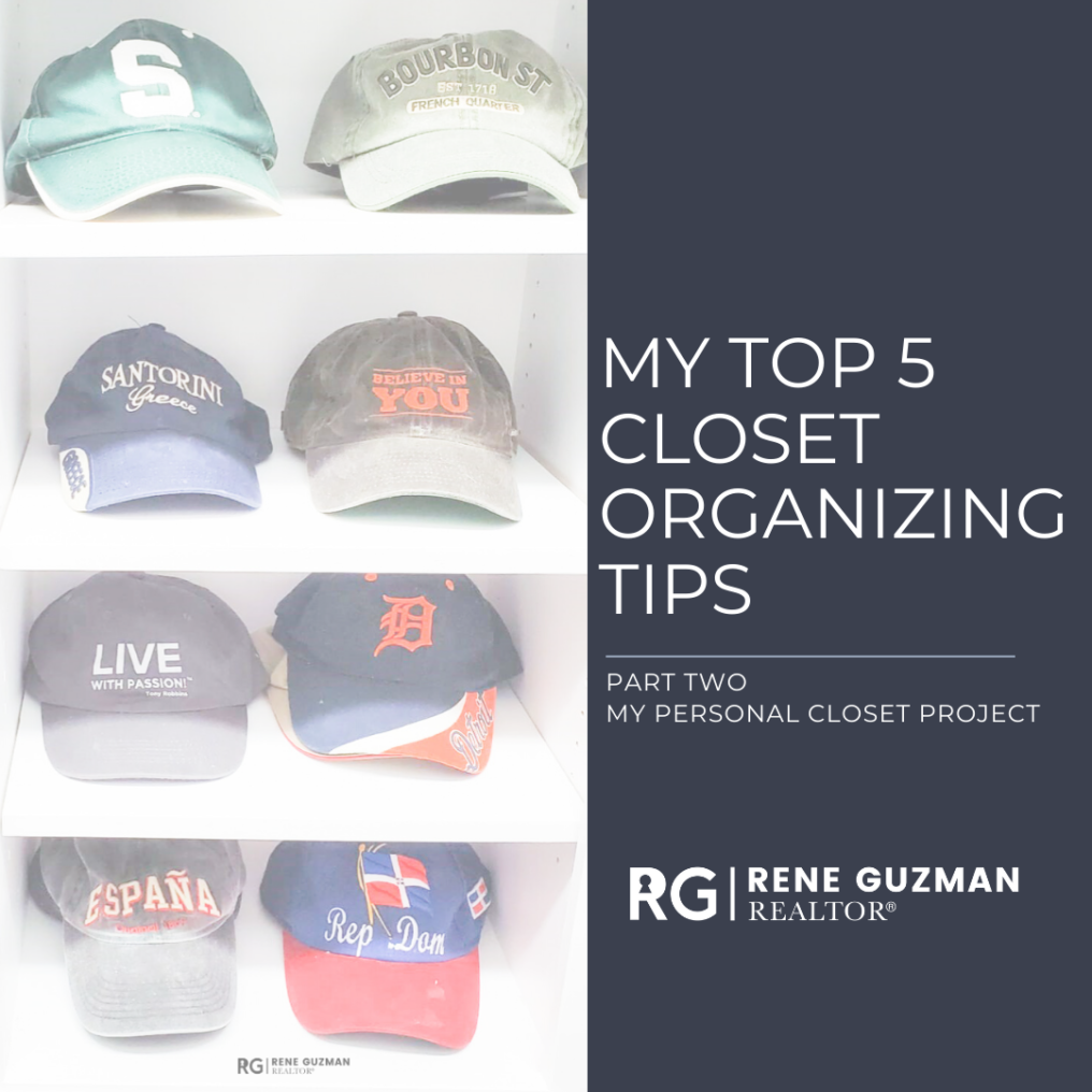 My Top 5 Closet Organizing Tips